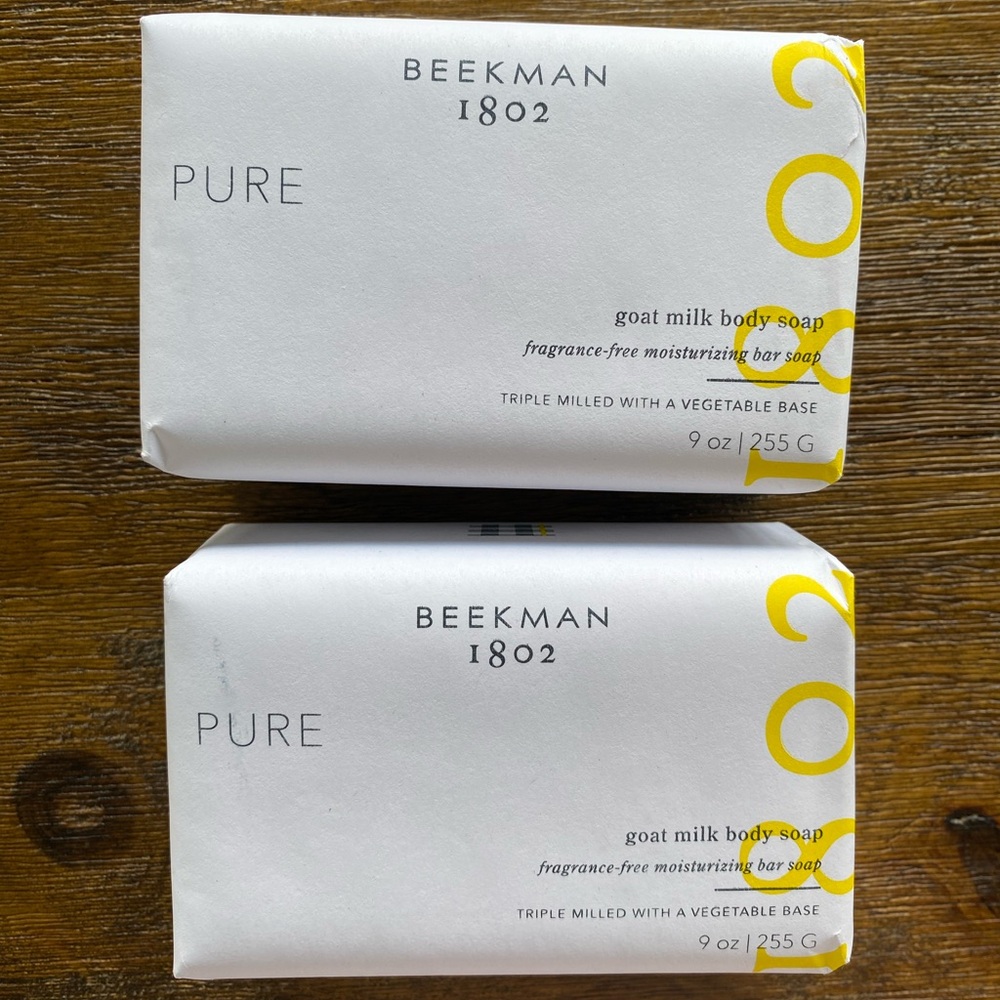 Beekman 1802 White Soap Bars